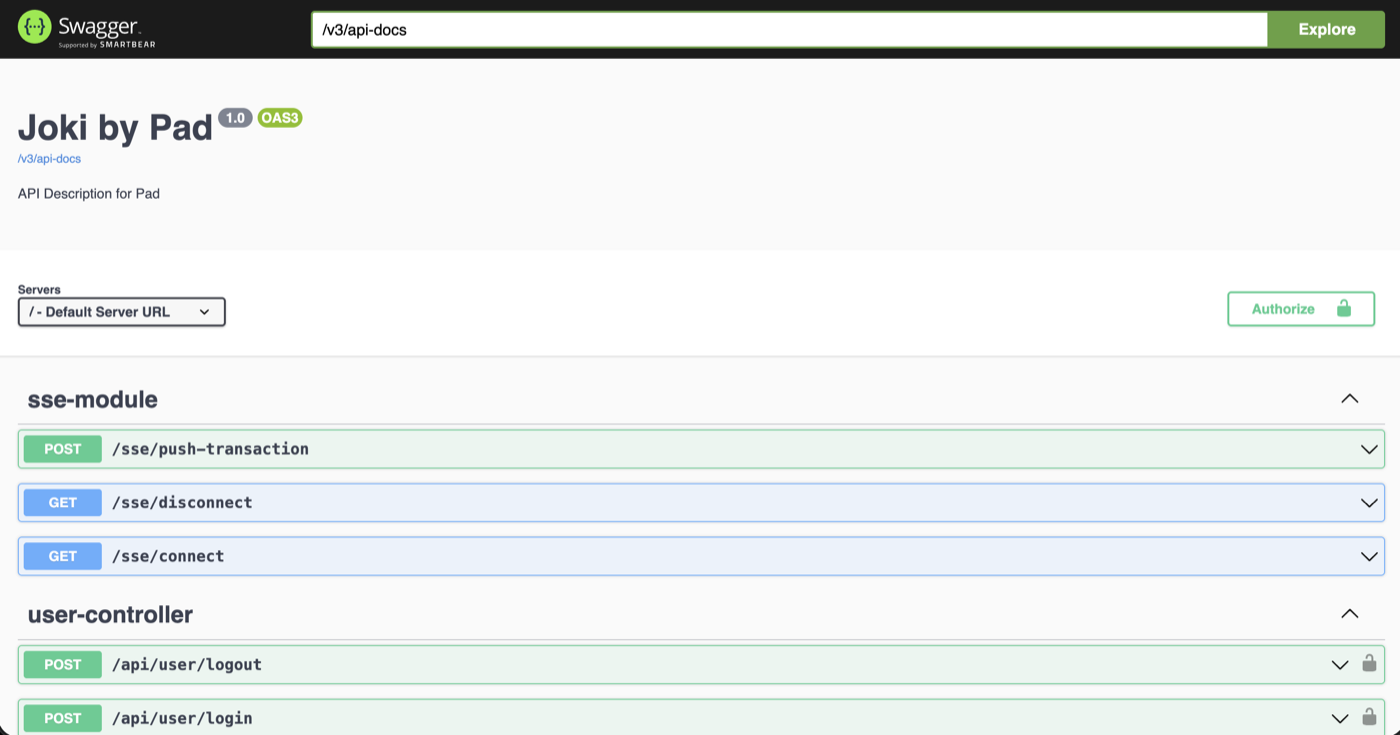 LOS System screenshot